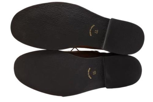 【KOBE DADA CAM-50 ブラウン】本革コンフォートチャッカブーツ